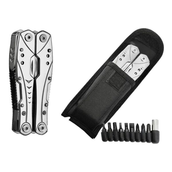 Extralink | Multitool | scyzoryk, 23w1, z etui, srebrny