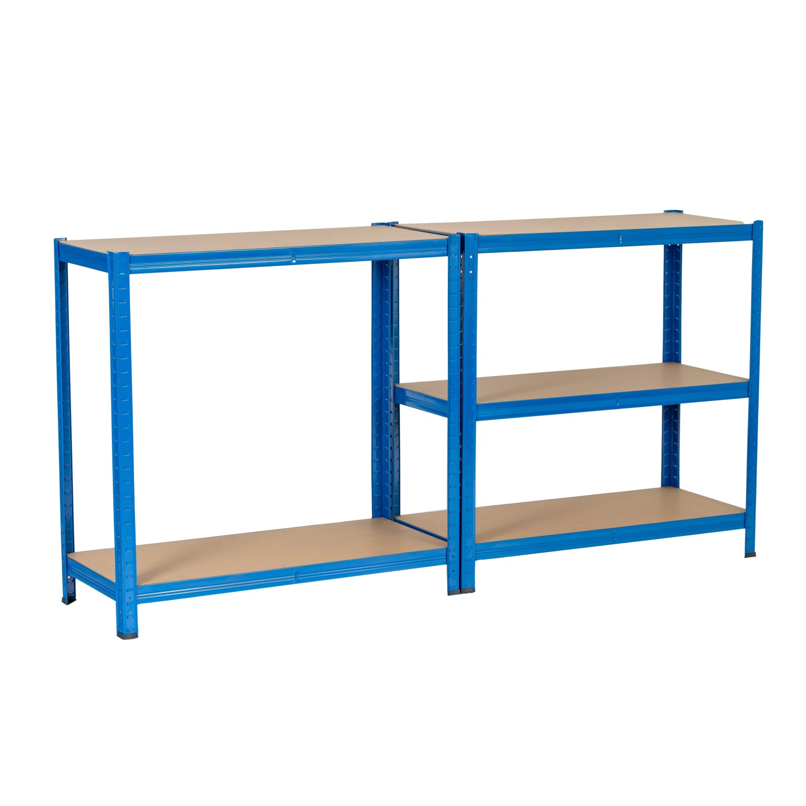 Extralink | Regał magazynowy | metalowy 150x70x30 niebieski - obrazek 3