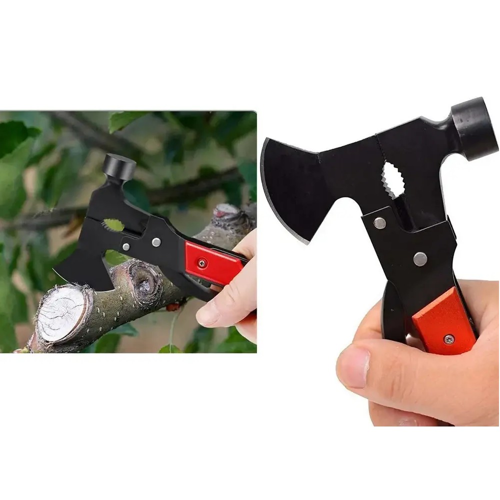 Extralink | Multitool | młotek, siekierka, kombinerki, 17w1 - obrazek 2