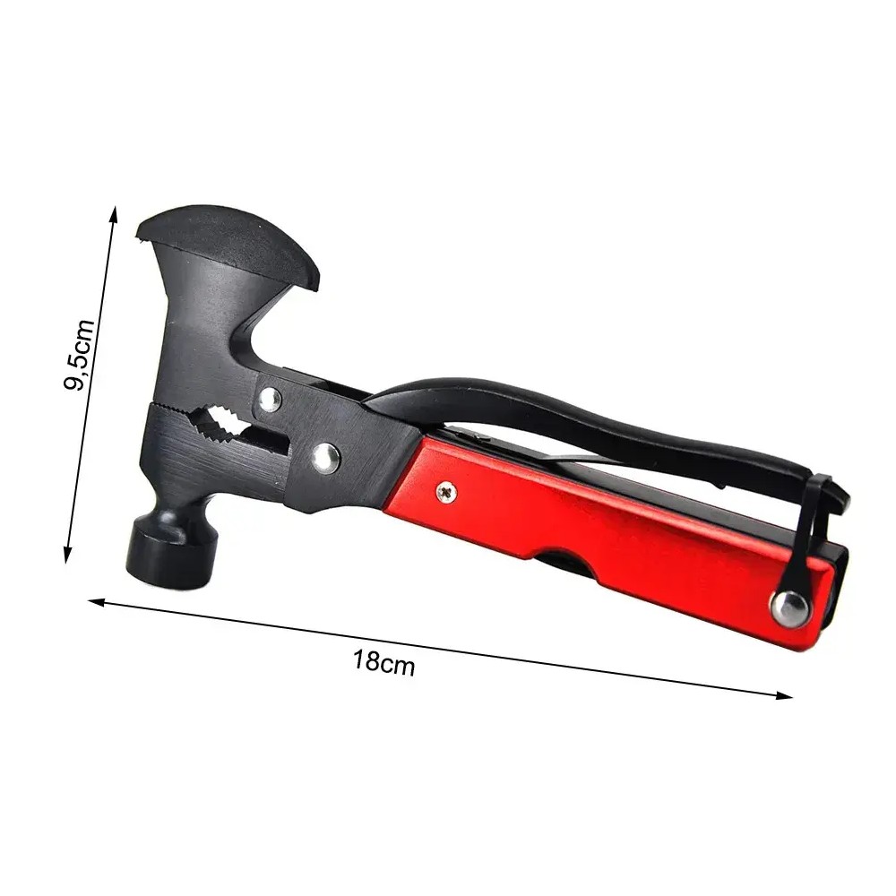 Extralink | Multitool | młotek, siekierka, kombinerki, 17w1 - obrazek 3